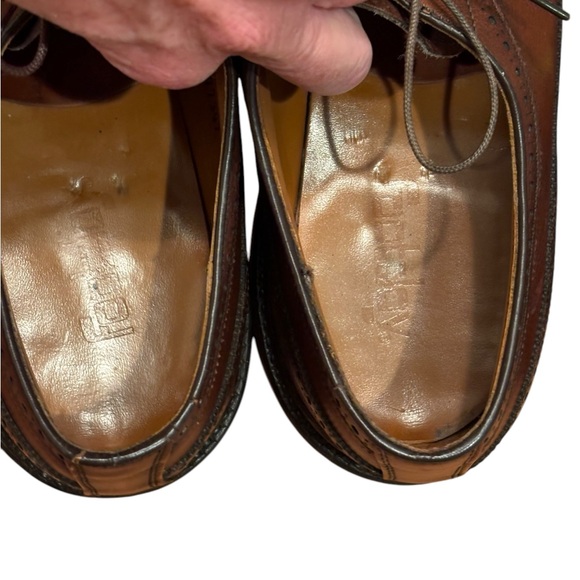 Footjoy Brogue wingtips brown leather vintage 12 A style 77347 - Picture 6 of 10
